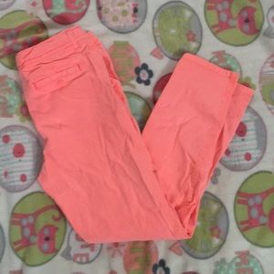 Girls cat&jack peach color pants